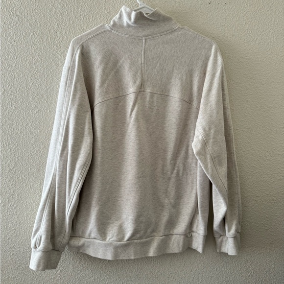 french terry oversized half zip hdbo - Picture 2 of 6